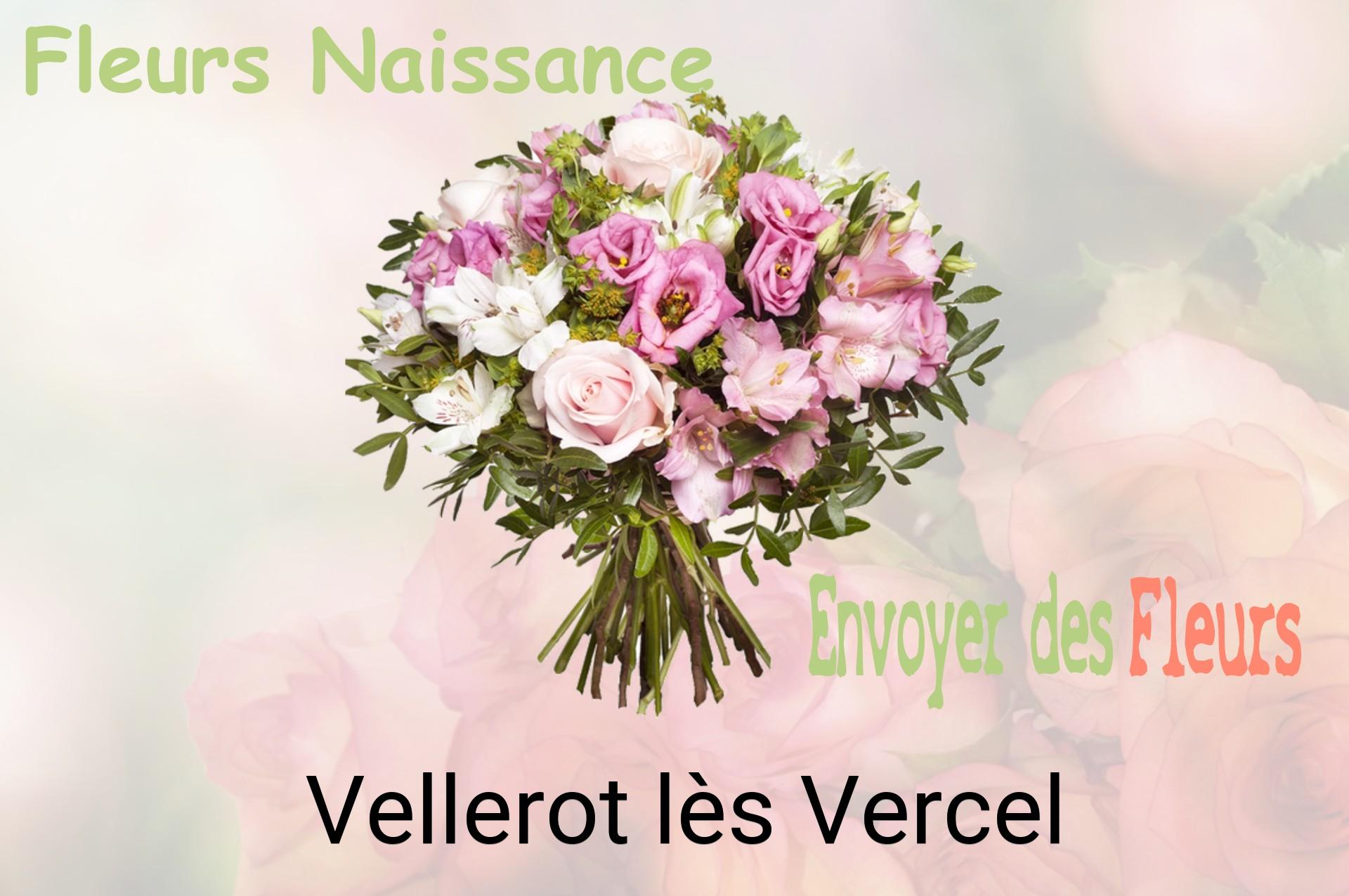 Bouquet de fleurs de naissance livré à Vellerot-lès-Vercel
