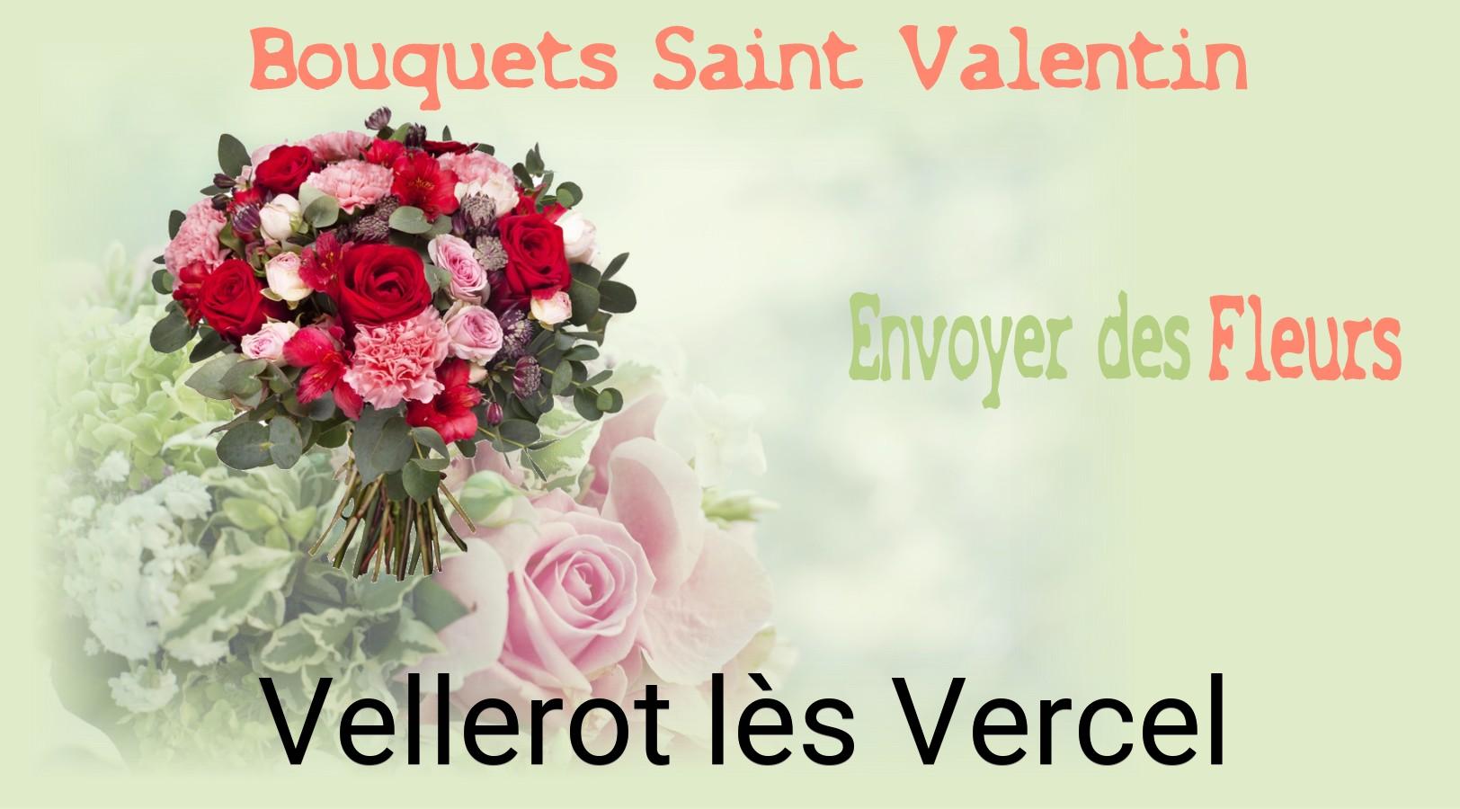 Roses de Saint-Valentin livrées à Vellerot-lès-Vercel